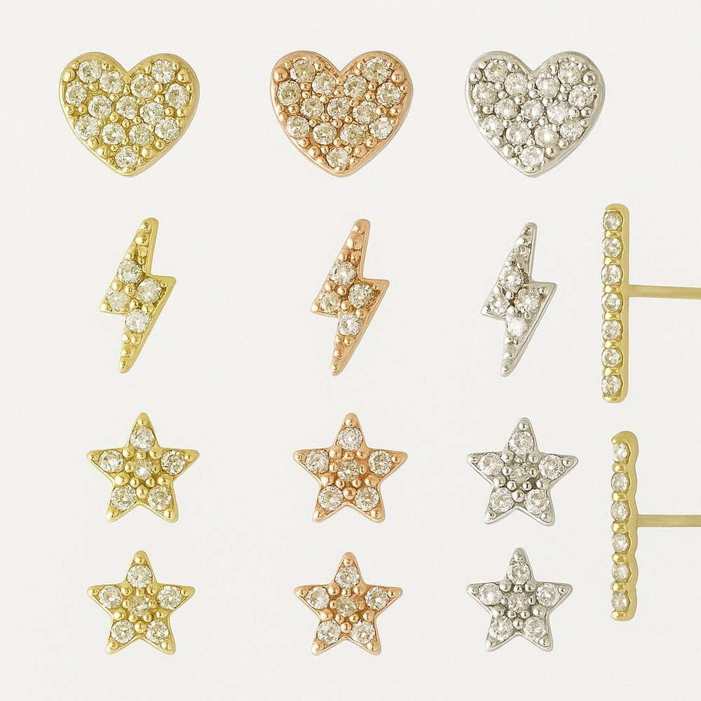 Sparkling Stud Earring sold separately